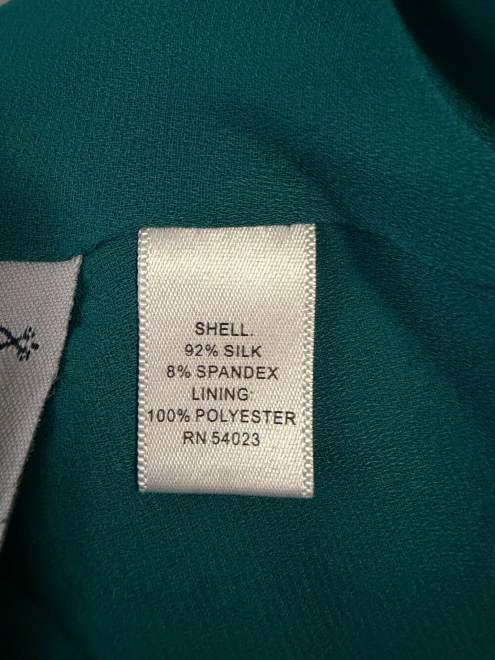 Banana Republic Silk Teal Maxi Dress - Picture 4 of 4